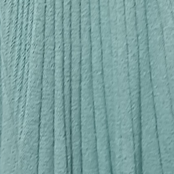 Nina Leonard Crochet Trim Tiffany Blue Duster Cardigan Size Large EUC - Picture 4 of 8